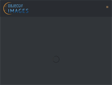 Tablet Screenshot of objectifimages.fr